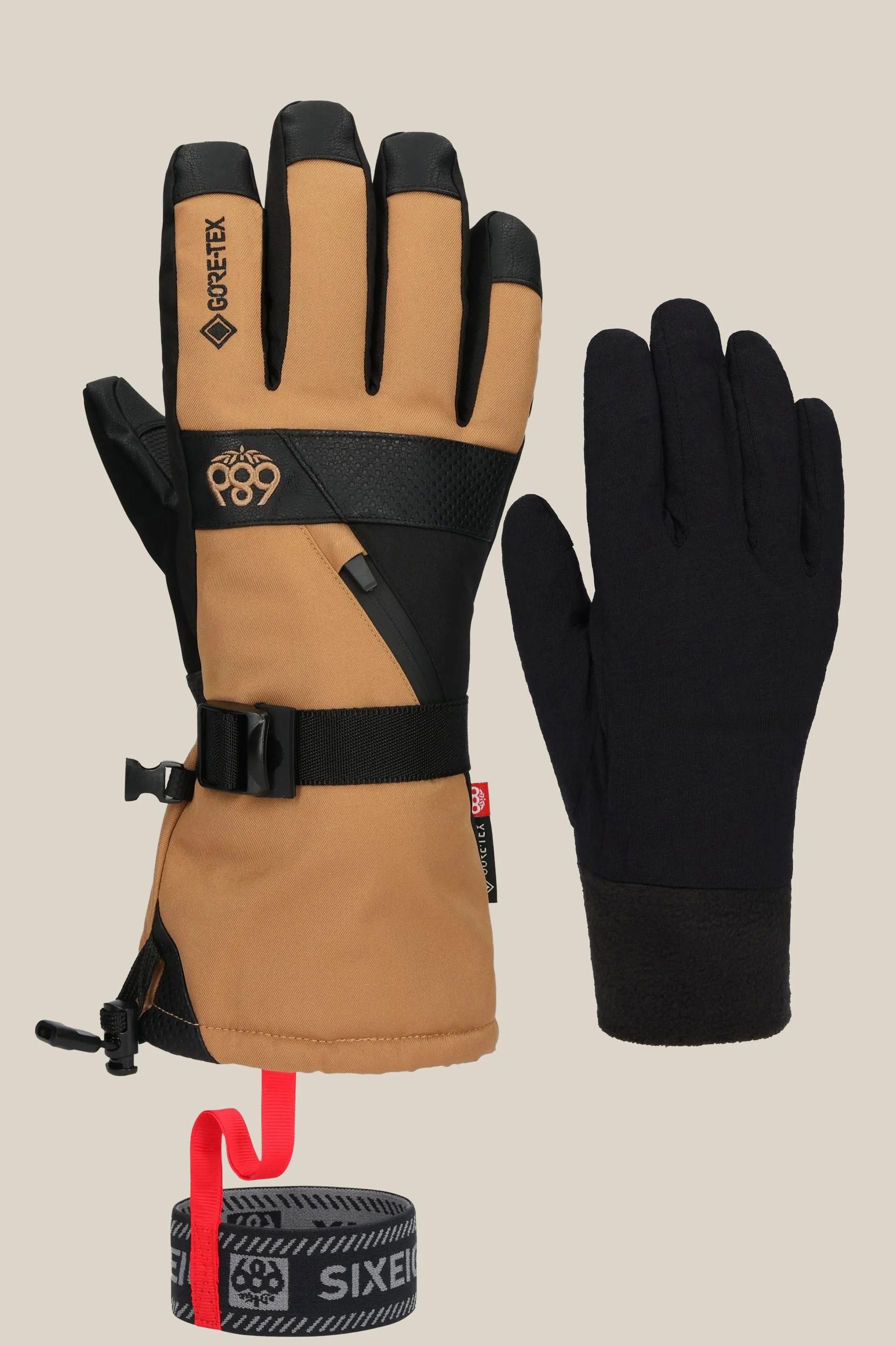 686 Mens Gloves GORE-TEX SMARTY 3-in-1 Gauntlet - Image 6