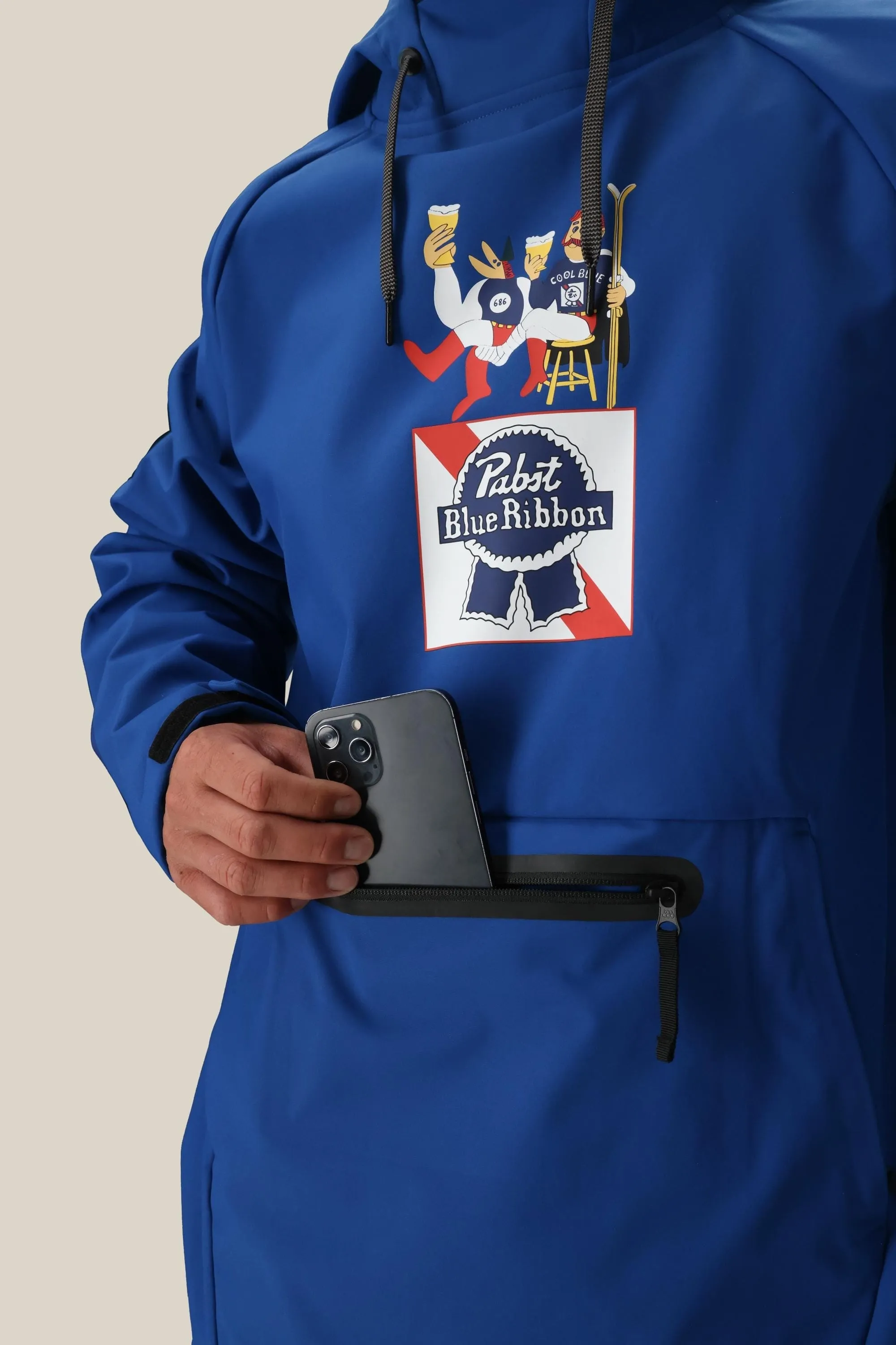 686 Mens Snow Layers Waterproof Hoody - Image 3