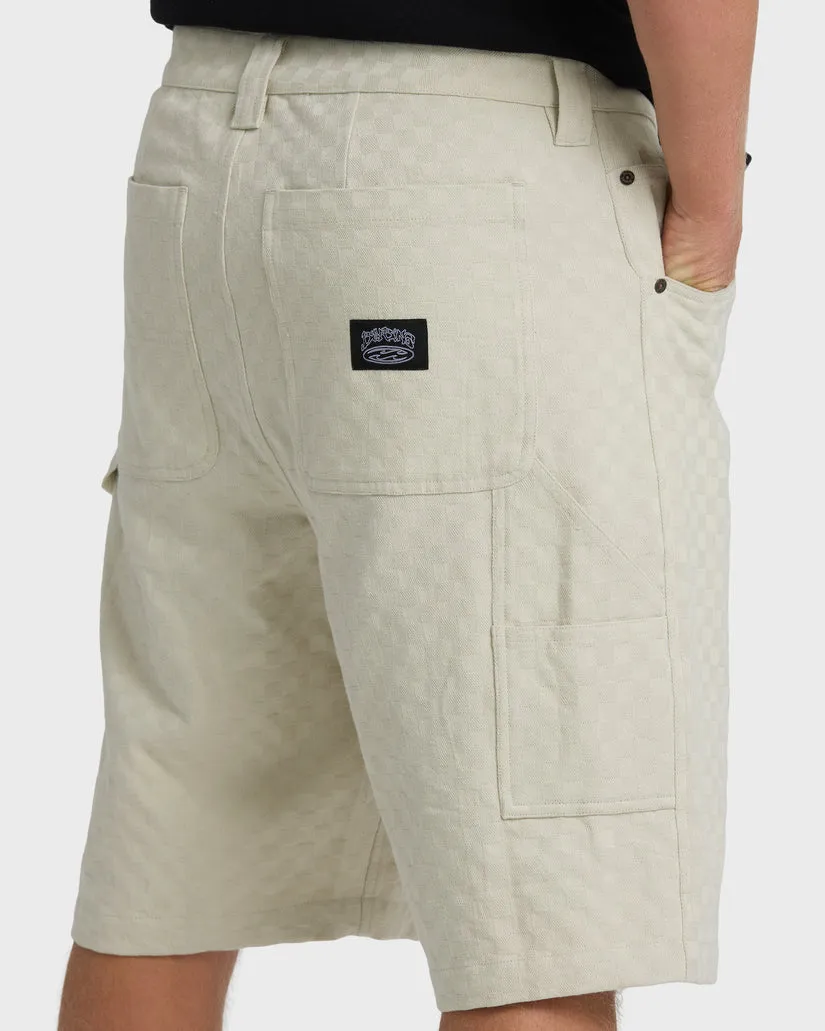 Billabong Mens Shorts Bad Dog Workwear - Image 9