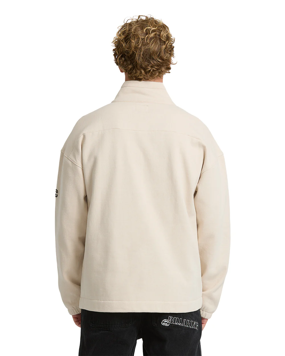 Billabong Mens Sweatshirt Bad Dog Progress Fleece Mock Neck - Image 2