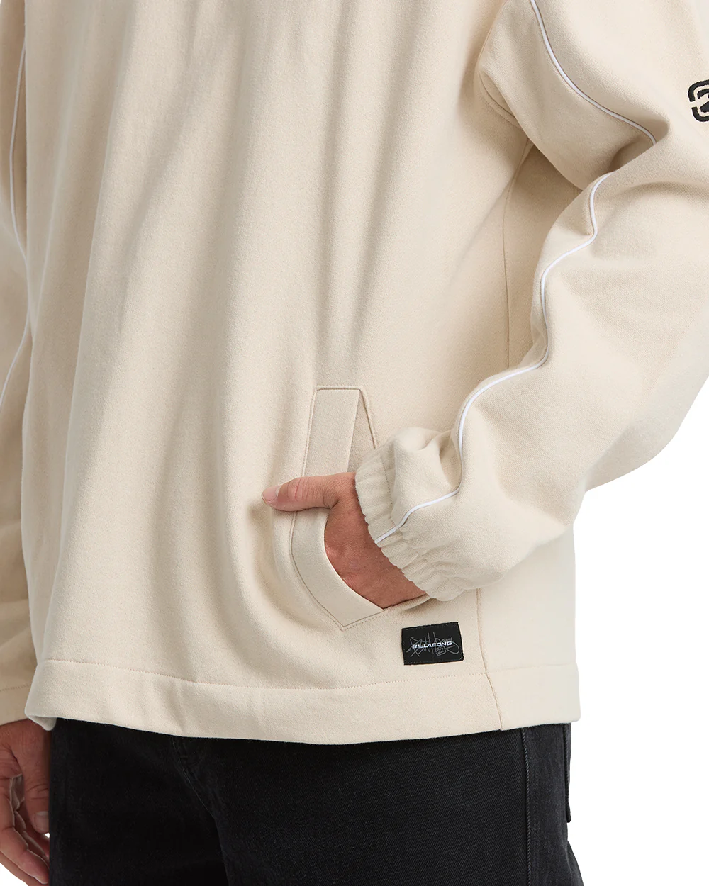 Billabong Mens Sweatshirt Bad Dog Progress Fleece Mock Neck - Image 6