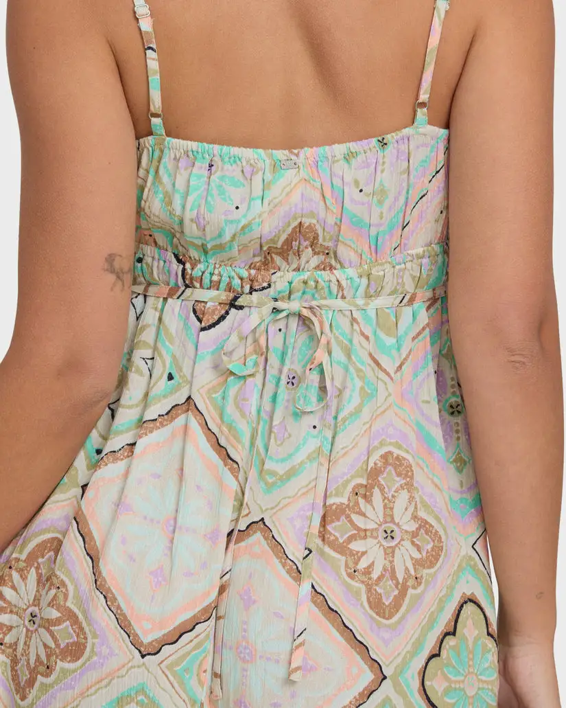 Billabong Womens Dress Dreaming Of Sun Crinkle Mini - Image 5