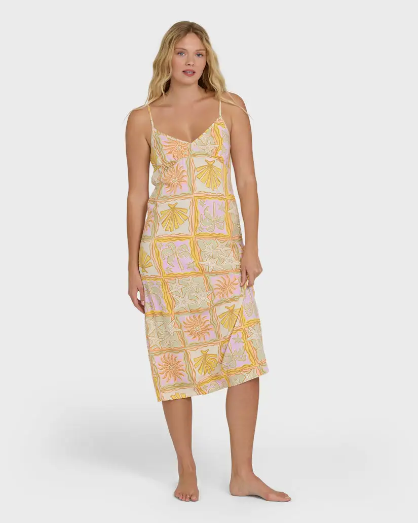 Billabong Womens Dress Summer Babe Midi - Image 4