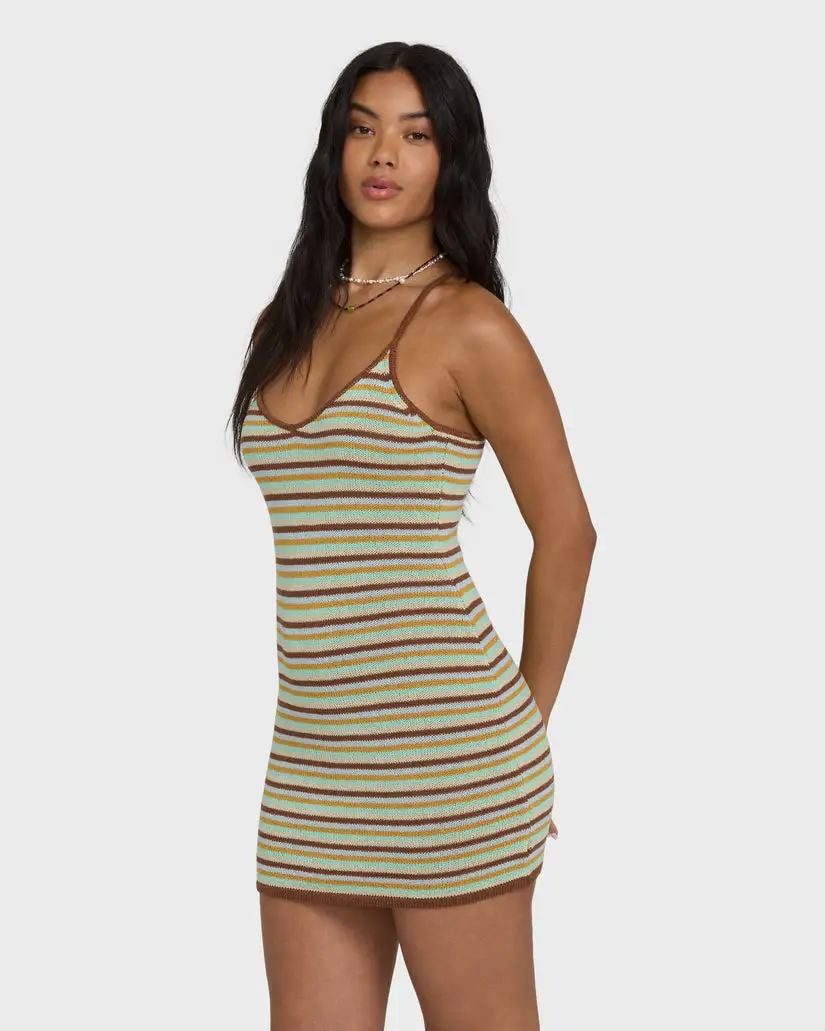 Billabong Womens Dress Summer Sun Mini - Image 3