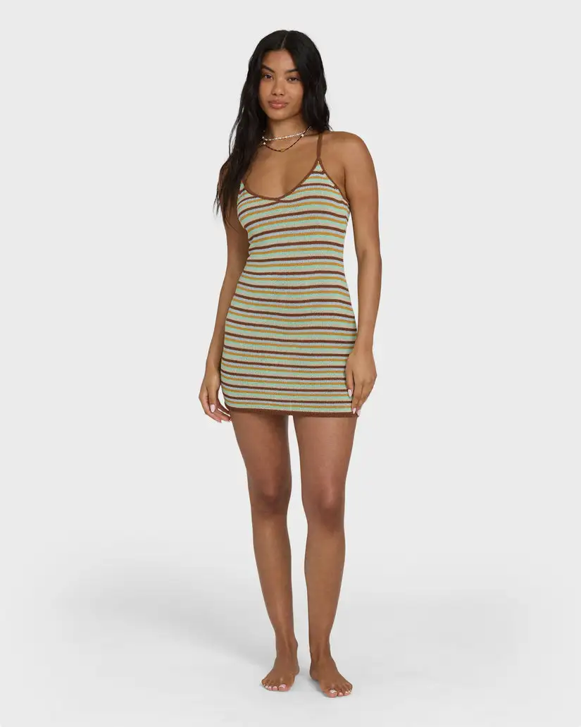 Billabong Womens Dress Summer Sun Mini - Image 4
