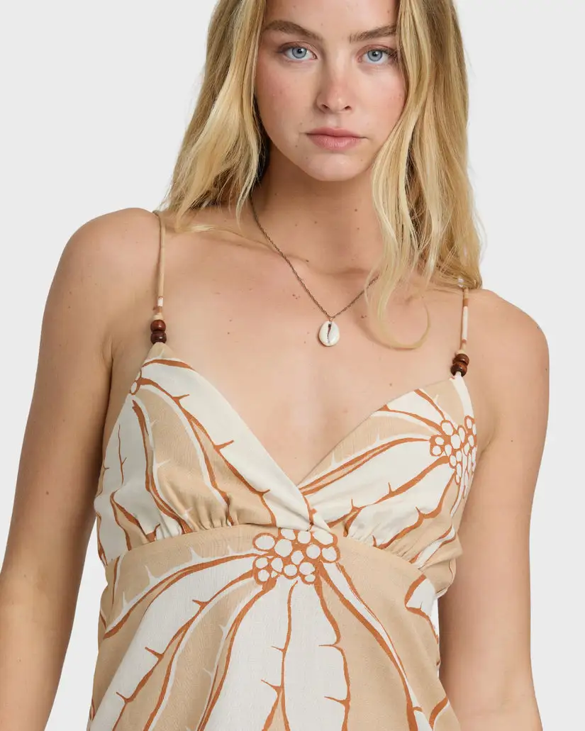 Billabong Womens Dress Tropic Breeze Midi - Image 5