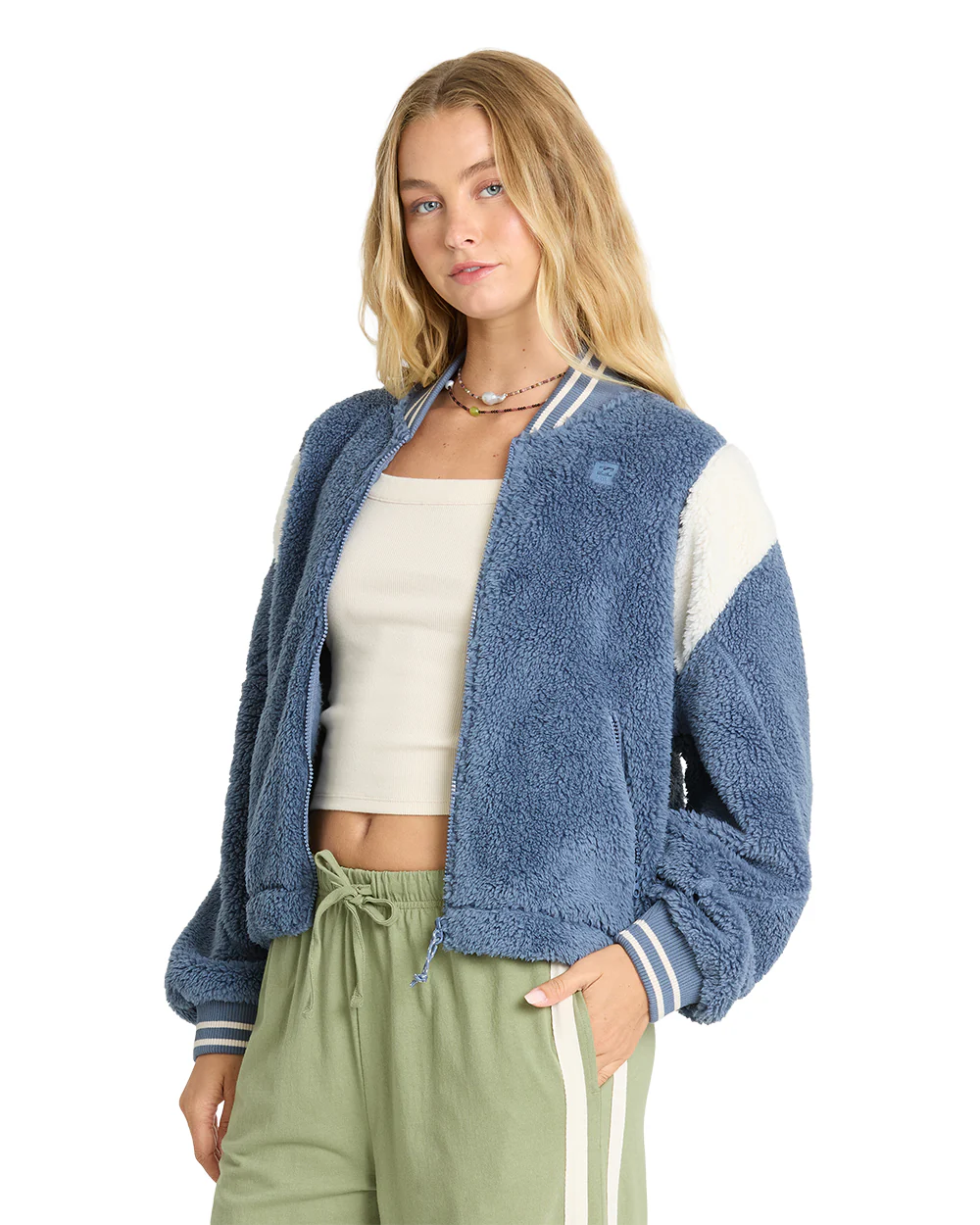 Billabong Womens Jacket Batter Zip Fleece - Image 3