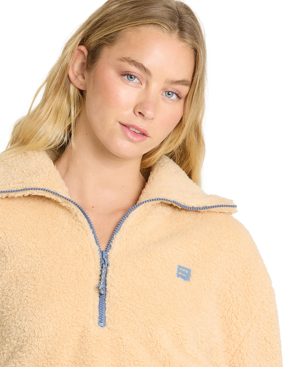Billabong Womens Jacket Barra Sherpa Half Zip - Image 10