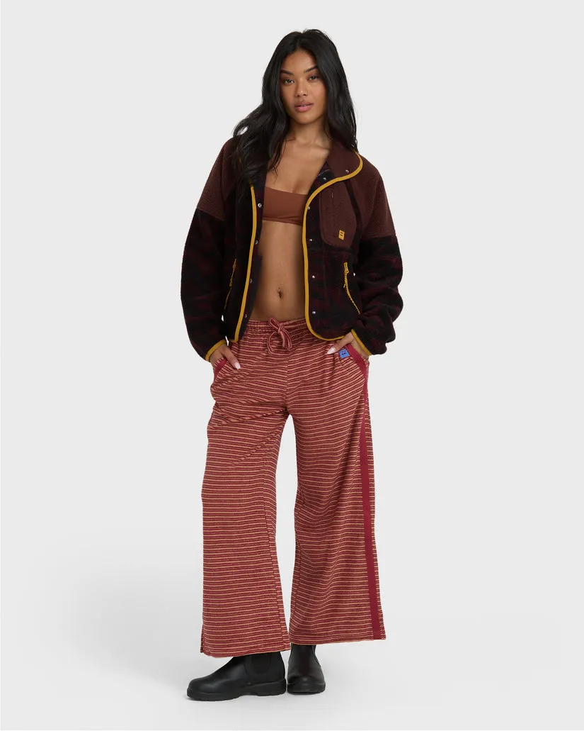 Billabong Womens Jacket Popoyo Snap Up - Image 4