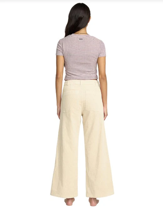 Billabong Womens Pants Free Fall High-Waist Cord - Image 2