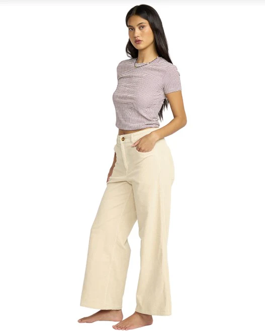 Billabong Womens Pants Free Fall High-Waist Cord - Image 3