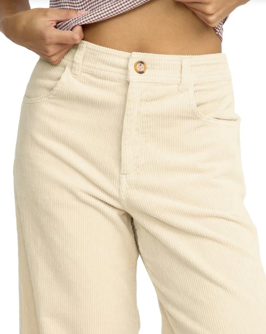Billabong Womens Pants Free Fall High-Waist Cord - Image 5