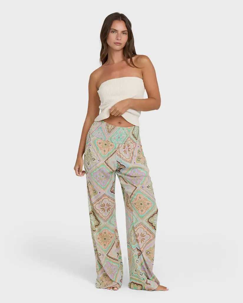 Billabong Womens Pants New Waves 2 Printed - Image 4
