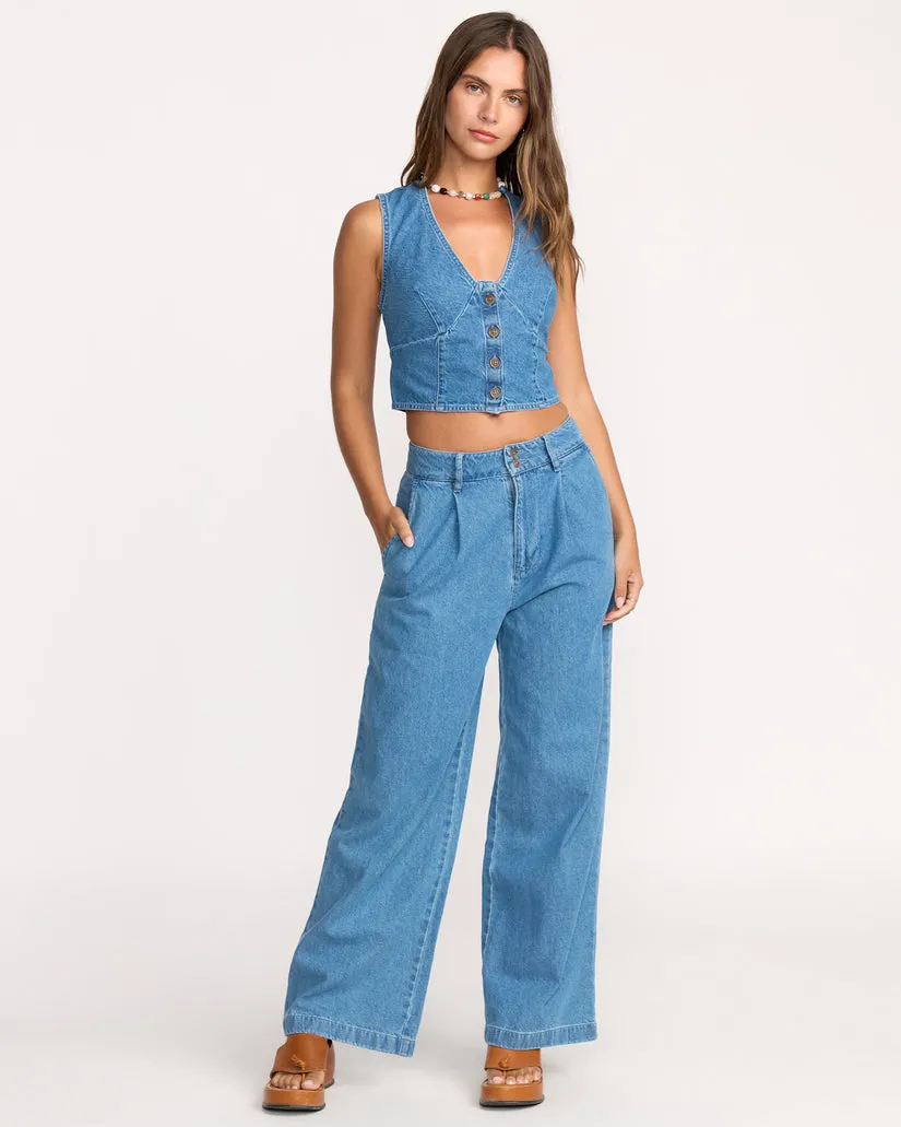 Billabong Womens Pants Wave Washed - Image 4