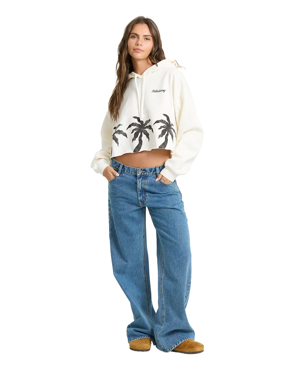Billabong Womens Sweatshirt Spring Break Po Hoodie - Image 4