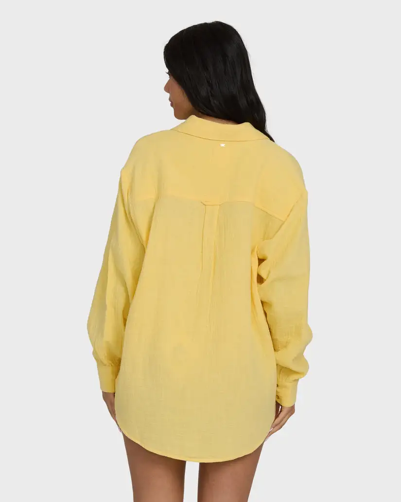 Billabong Womens Shirt Wanderer Solid - Image 2