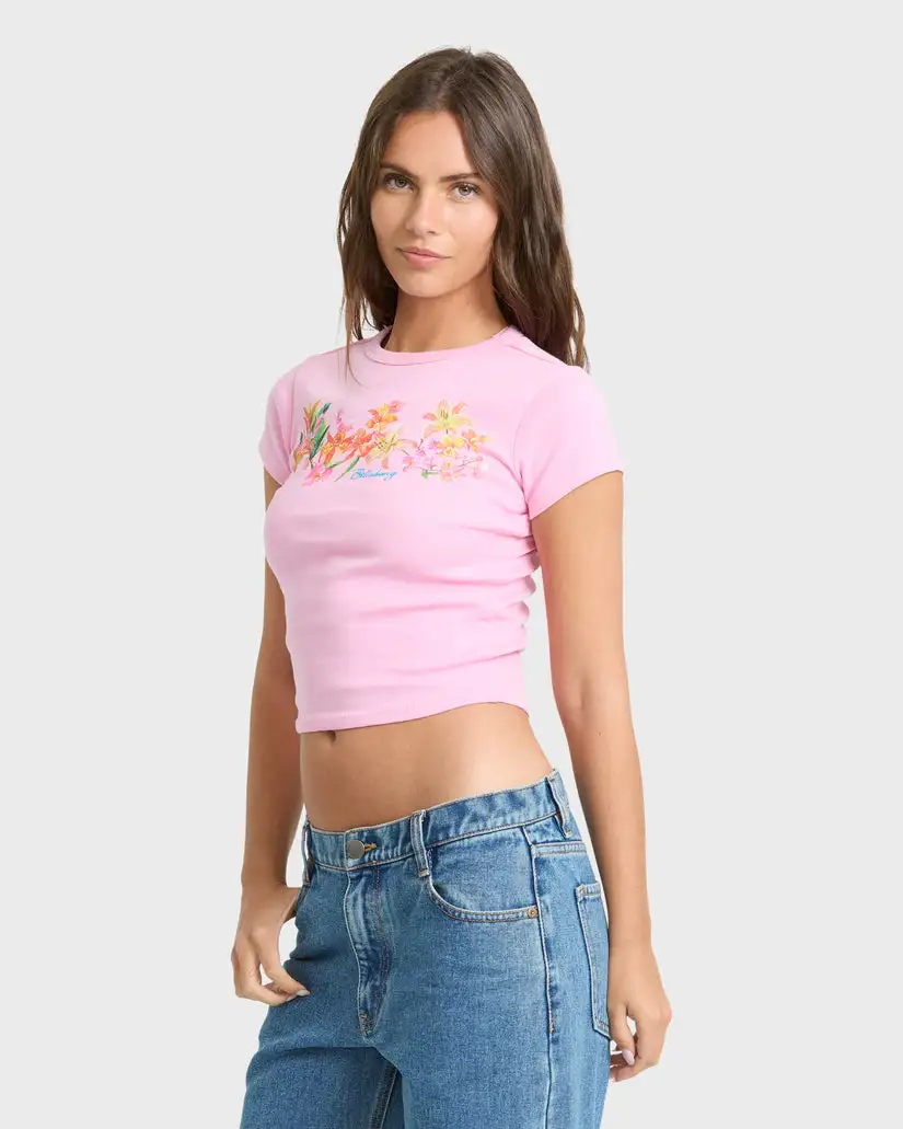 Billabong Womens Shirt Wonderful Garden - Image 3