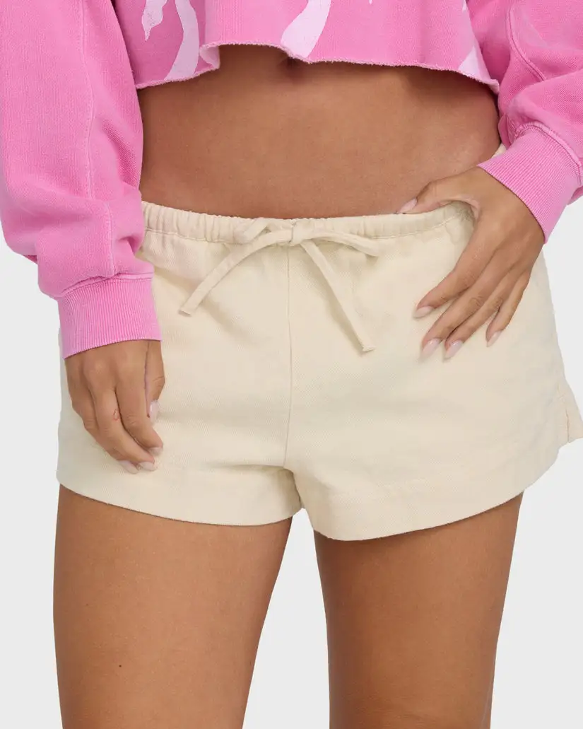 Billabong Womens Shorts Low Tide Solid Woven - Image 4
