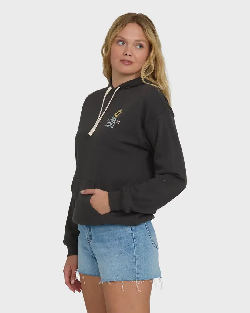 Billabong Womens Sweatshirt Before Times Pullover Hoodie - Image 3