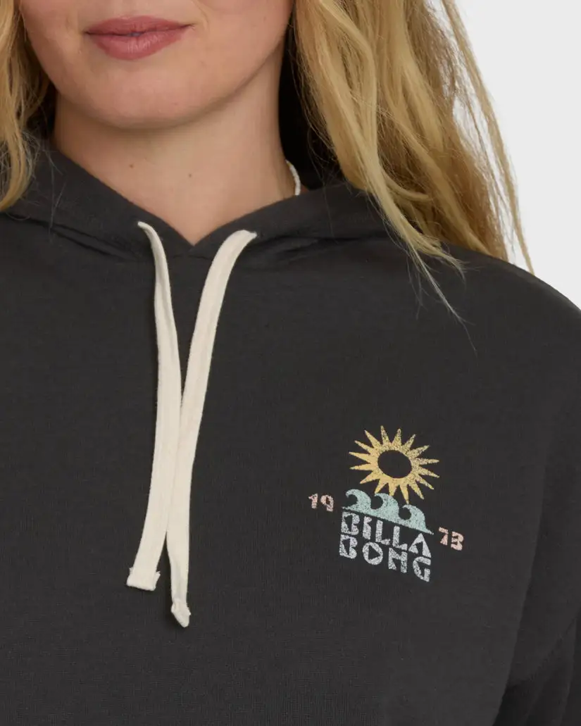 Billabong Womens Sweatshirt Before Times Pullover Hoodie - Image 4
