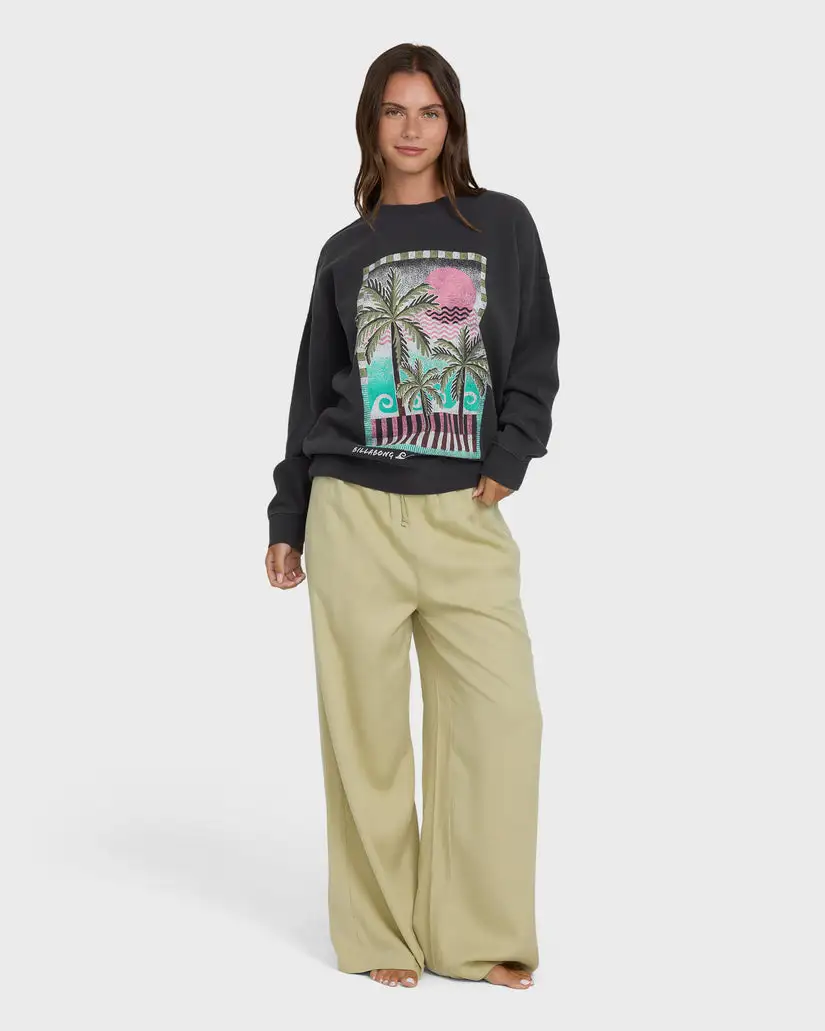 Billabong Womens Sweatshirt Echo Crewneck - Image 10