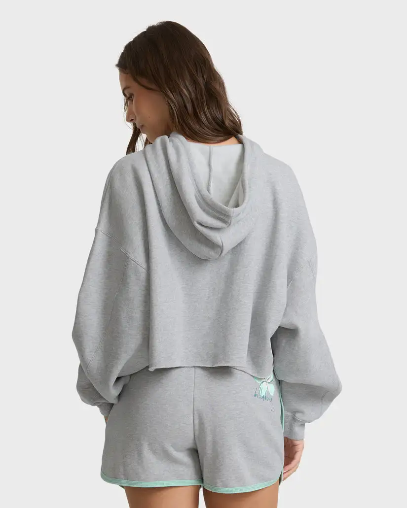 Billabong Womens Sweatshirt Palmer Hood Pullover Hoodie - Image 2