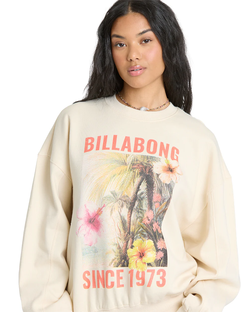 Billabong Womens Sweatshirt Summer Kendal Crew - Image 5