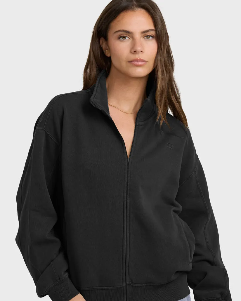 Billabong Womens Sweatshirt The Avery Zip - Image 5