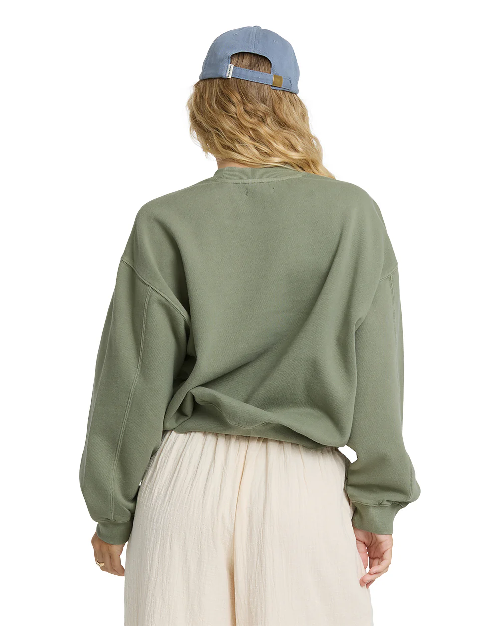 Billabong Womens Sweatshirt Vibes Kendal Crew Fleece - Image 2