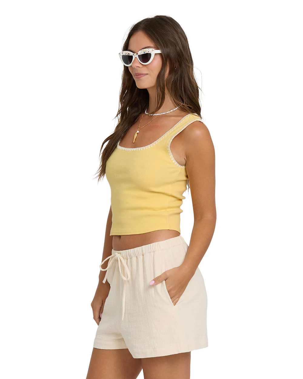 Billabong Womens Tank Top Shell Time - Image 8
