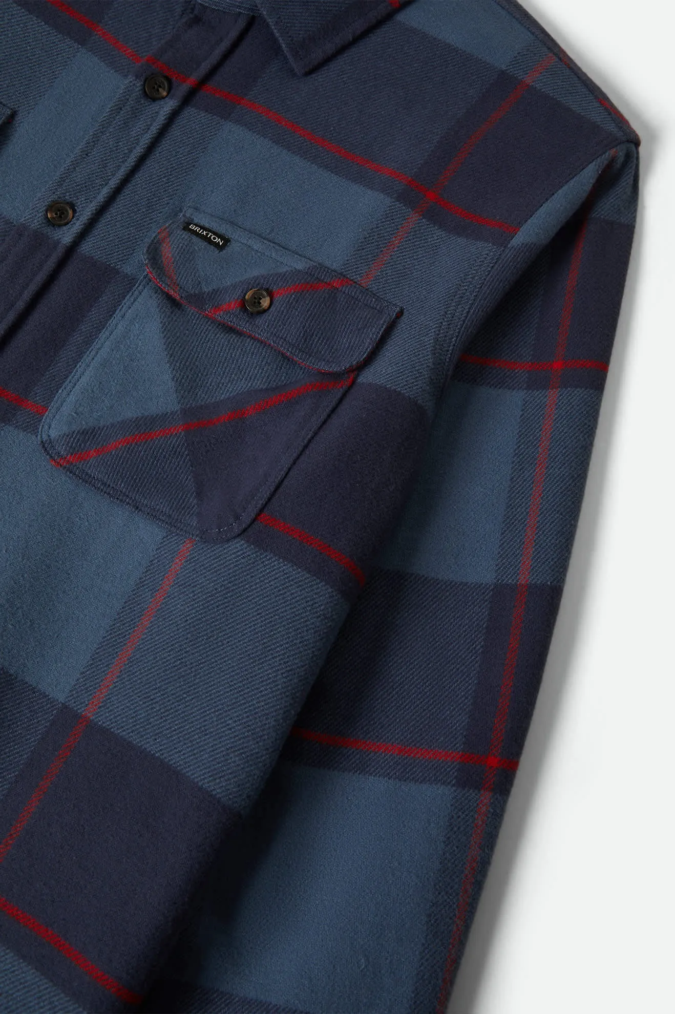 Brixton Mens Shirt Bowery Flannel - Image 11