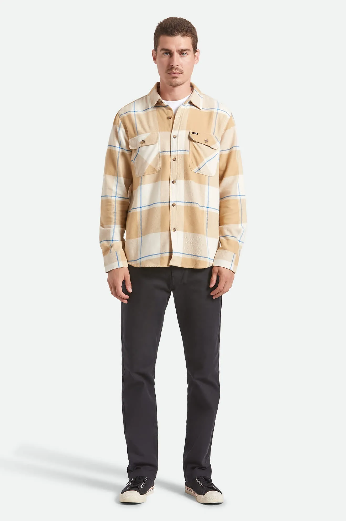 Brixton Mens Shirt Bowery Flannel - Image 17
