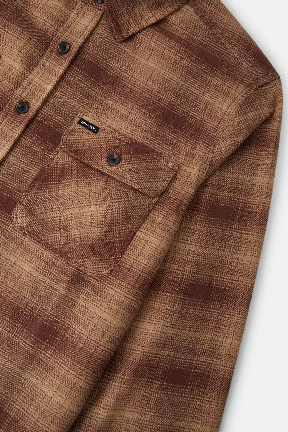 Brixton Mens Shirt Bowery Flannel - Image 4