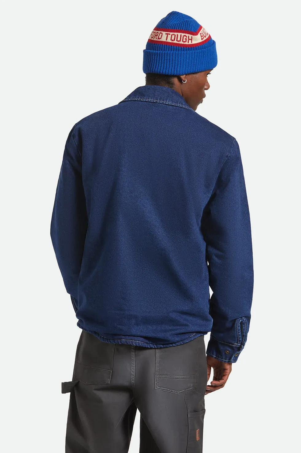 Brixton Mens Jacket Durham Sherpa Lined - Image 4