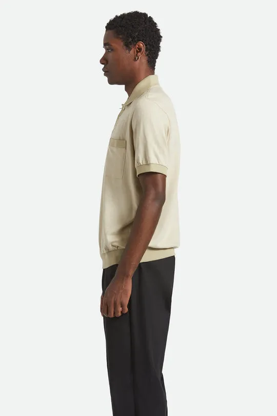 Brixton Mens Knit Weekend Herringbone Polo - Image 11