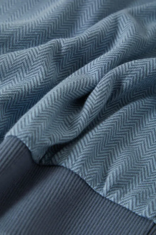 Brixton Mens Knit Weekend Herringbone Polo - Image 7