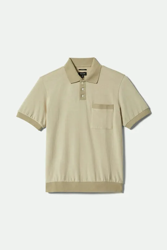 Brixton Mens Knit Weekend Herringbone Polo - Image 9