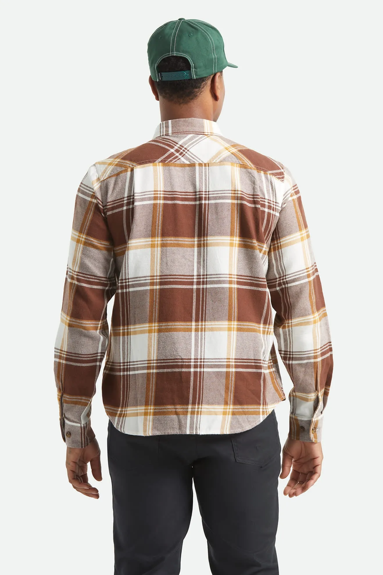 Brixton Mens Shirt Bowery LW Ultra Flannel - Image 5