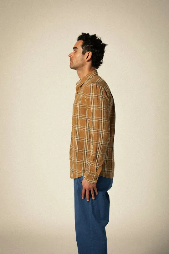Brixton Mens Shirt Charter Linen Blend - Image 8