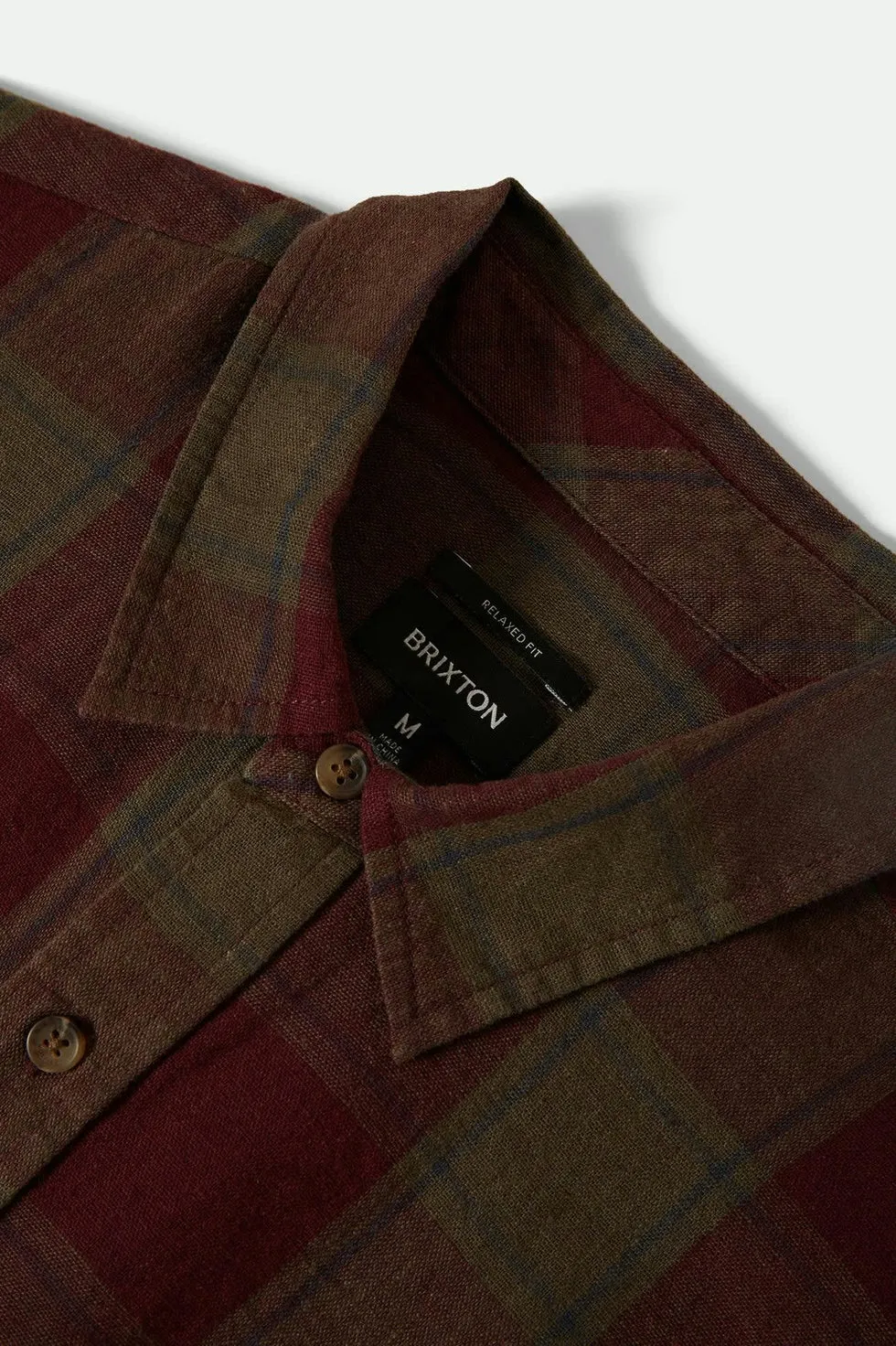 Brixton Mens Shirt Cru Linen Blend - Image 8