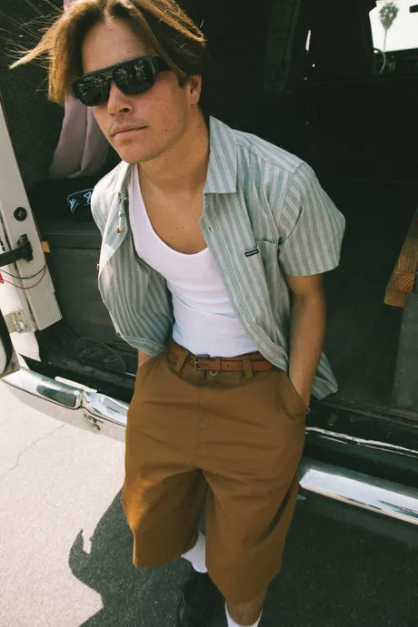 Brixton Mens Shorts Choice Chino Baggy - Image 9