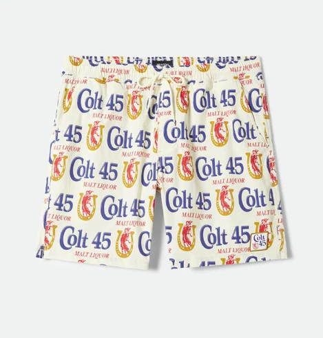 Brixton Mens Shorts Everyday Hybrid 7"