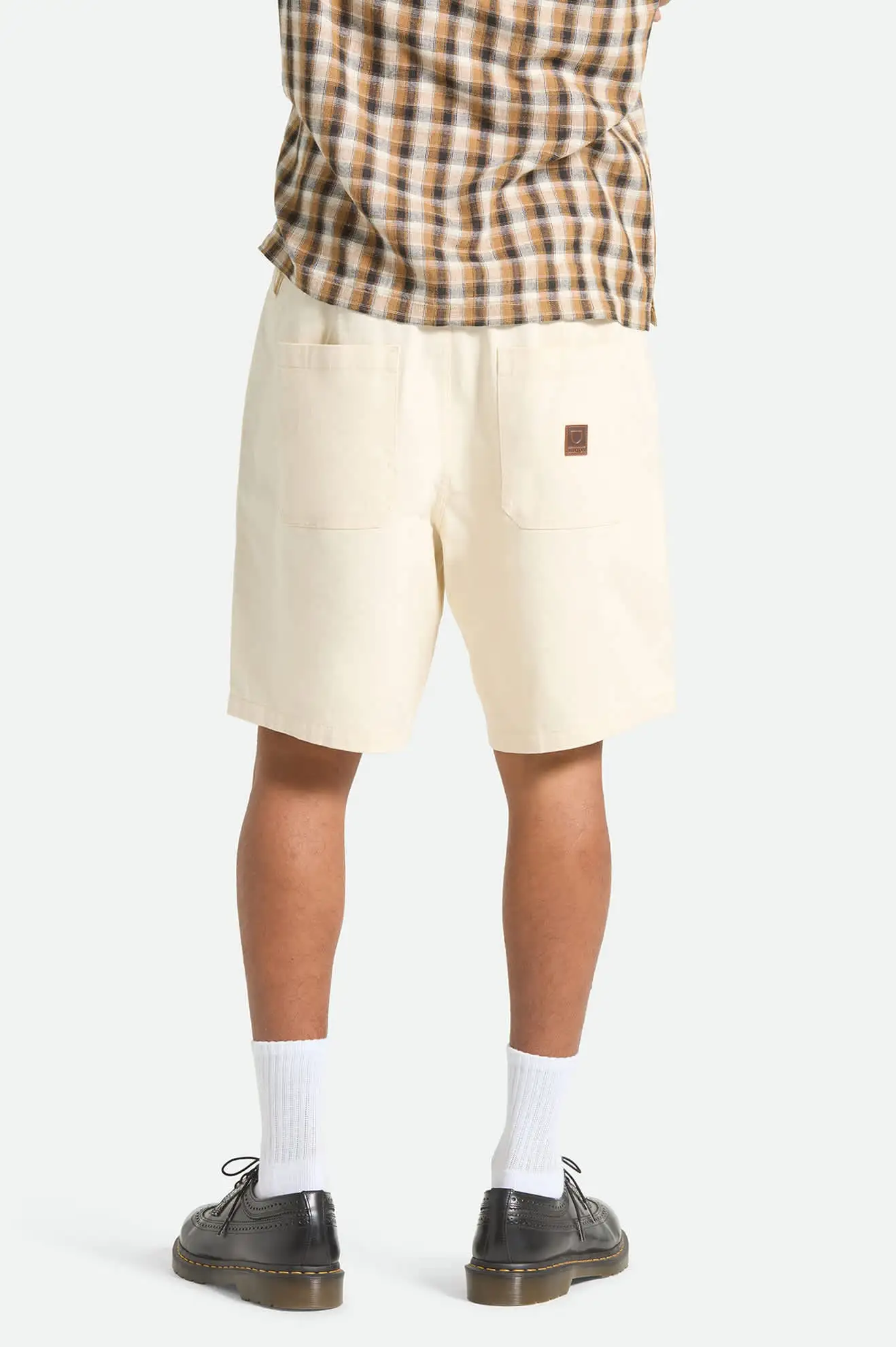 Brixton Mens Shorts Surplus Vintage Wash Herringbone - Image 12