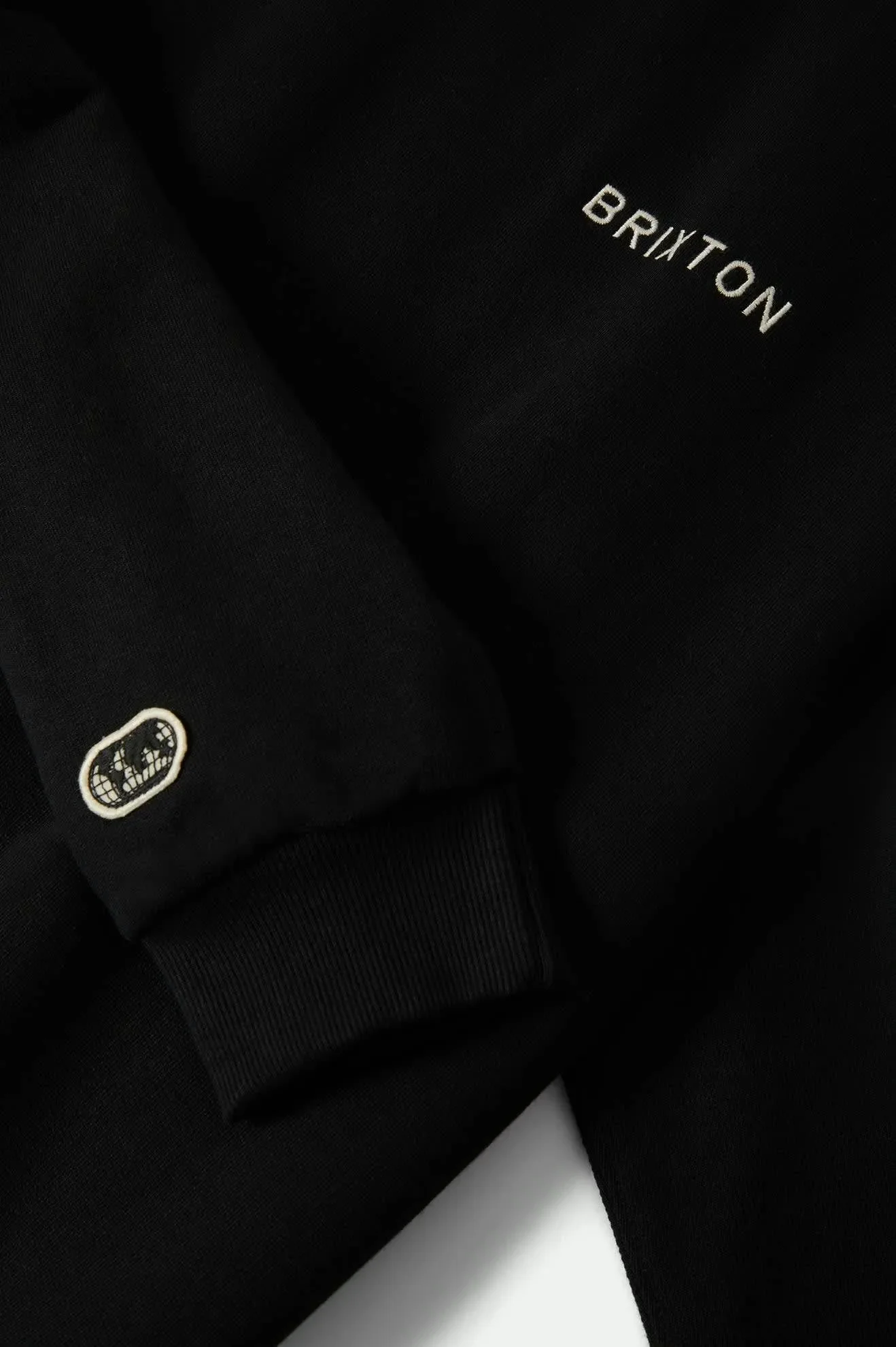 Brixton Mens Sweatshirt Embroidered Heavyweight Crew - Image 15