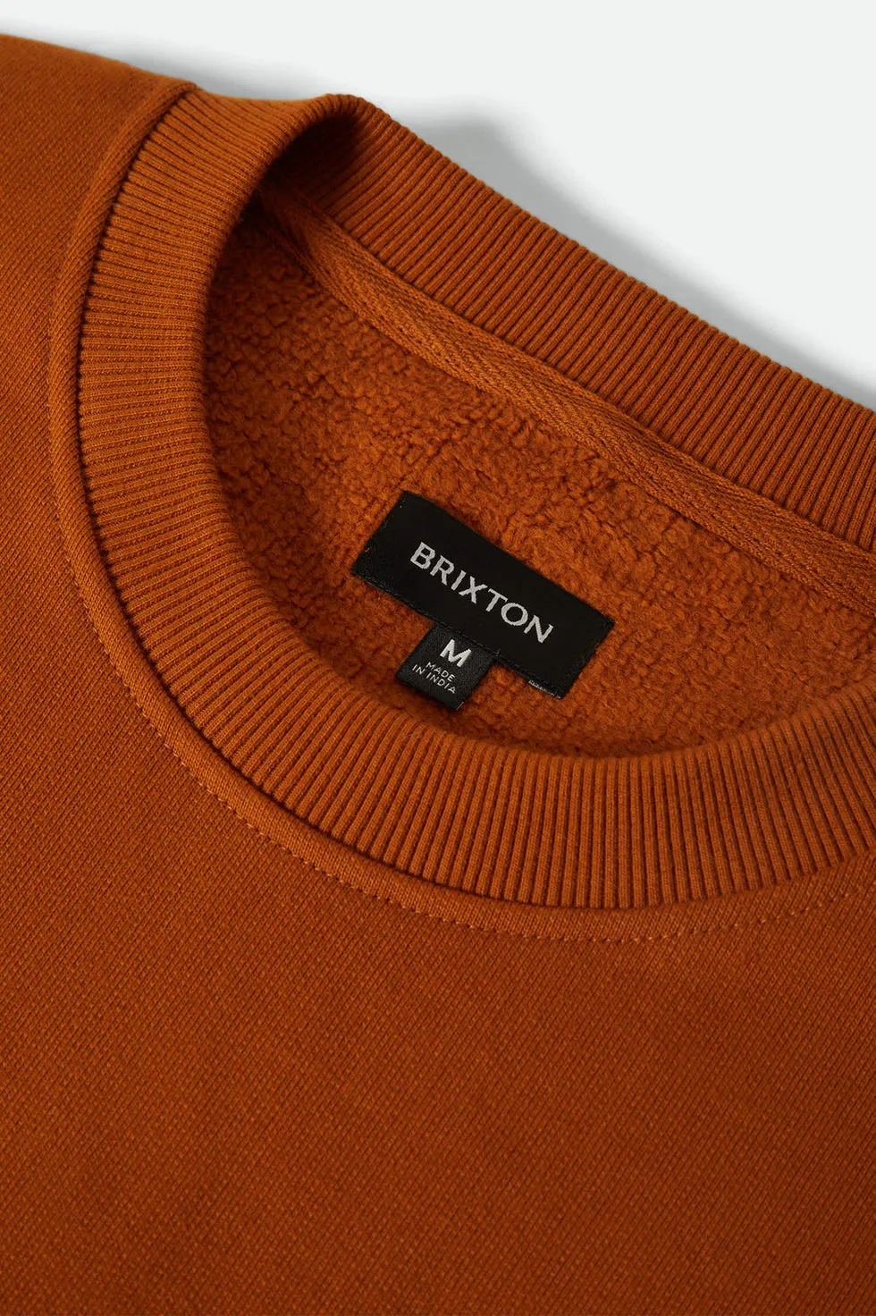 Brixton Mens Sweatshirt Embroidered Heavyweight Crew - Image 8