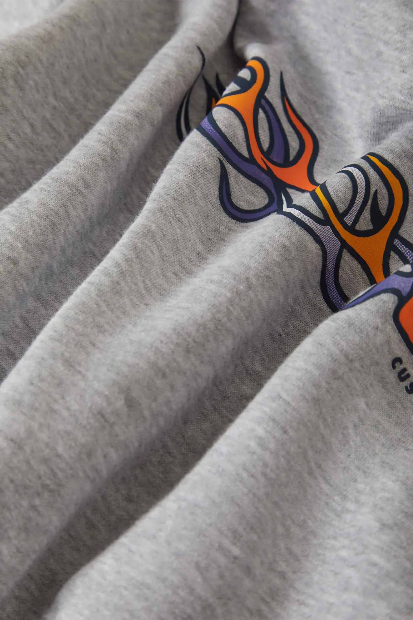 Brixton Mens Sweatshirt Flames Hoodie - Image 3
