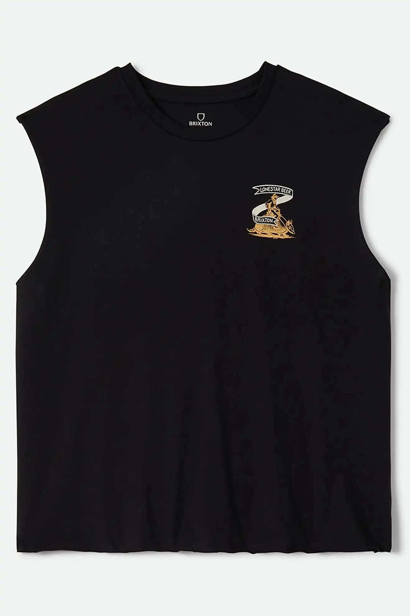 Brixton Mens Tank Top Lone Star Armadillo Muscle T-Shirt