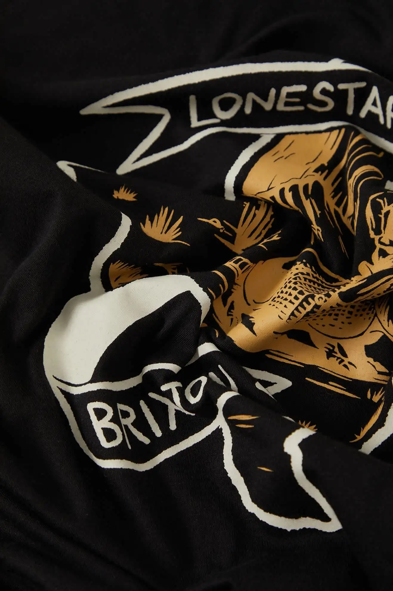 Brixton Mens Tank Top Lone Star Armadillo Muscle T-Shirt - Image 7