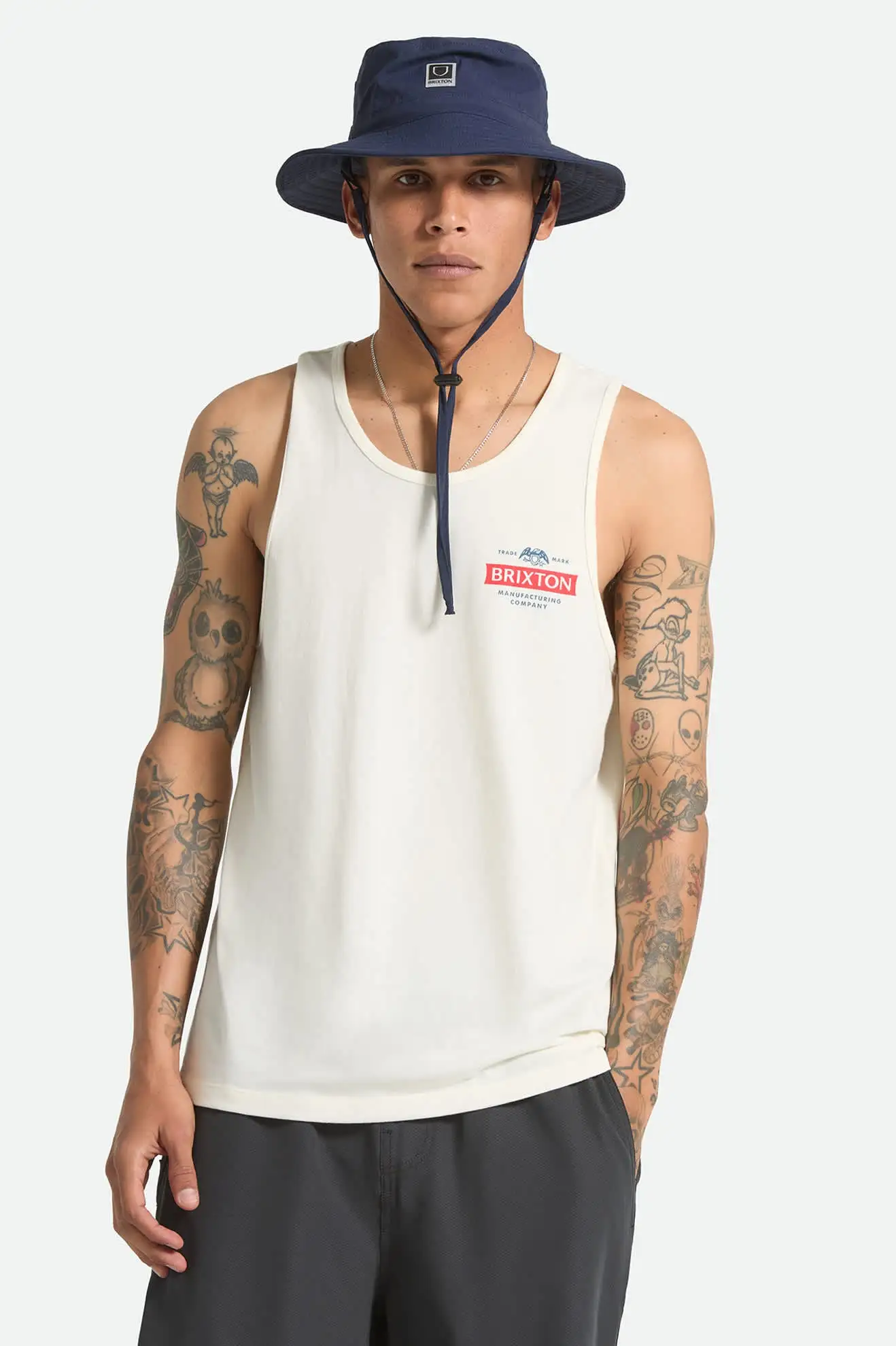 Brixton Mens Tank Top Pinnacle - Image 4