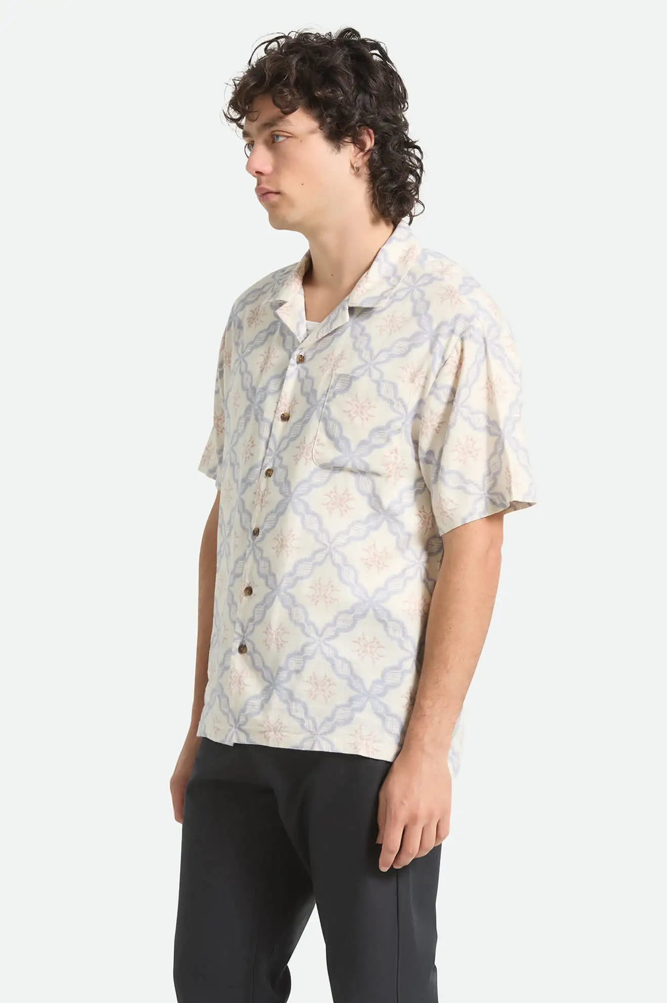 Brixton Mens Woven Bunker Slub - Image 3